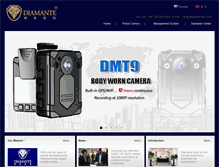Tablet Screenshot of diamante-tech.com